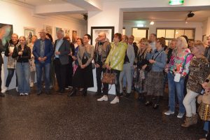 Wilhelm Lientscher und Adi Haaser - gemeinsame Bilderausstellung in der Galerie am Stadtplatz Oktober 2024. Foto: Veronika Spielbichler