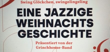 Die Grinchhouse-Band der BMK Bruckhäusl beschert 2024 eine jazzige Weihnachtsgeschichte! Grafik: BMK Bruckhäusl