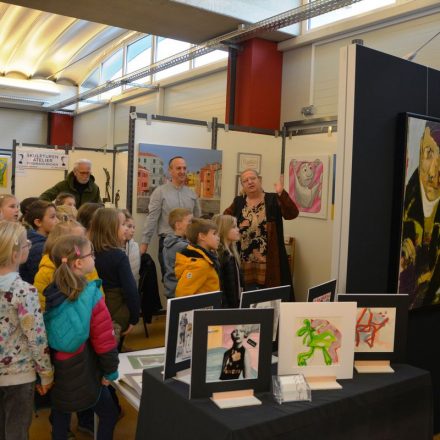 2. Wörgler Kunstmesse am 8. und 9. November 2024 in der Riedhart Messehalle. Foto: Veronika Spielbichler