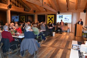 Buchpräsentation "Bruckhäusl - ein Tiroler Dorf im Wandel der Zeit" am 20.11.2024 im Kellerhaus Oberluech. Foto: Christian Spielbichler