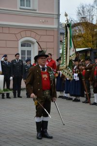 Kriegsopfer-Gedenken der Traditionsvereine am 3.11.2024 in Wörgl. Foto: Veronika Spielbichler