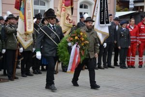 Kriegsopfer-Gedenken der Traditionsvereine am 3.11.2024 in Wörgl. Foto: Veronika Spielbichler