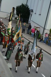 Kriegsopfer-Gedenken der Traditionsvereine am 3.11.2024 in Wörgl. Foto: Veronika Spielbichler