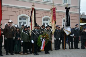 Kriegsopfer-Gedenken der Traditionsvereine am 3.11.2024 in Wörgl. Foto: Veronika Spielbichler