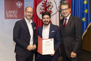 Auszeichnung für Lehrbetriebe vom Land Tirol Dezember 2024. Foto: Die Fotografen.