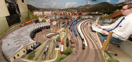 Weihnachtsausstellung des Modelleisenbahnclubs MEC Bruckhäusl am 24.12.2024. Foto: Veronika Spielbichler