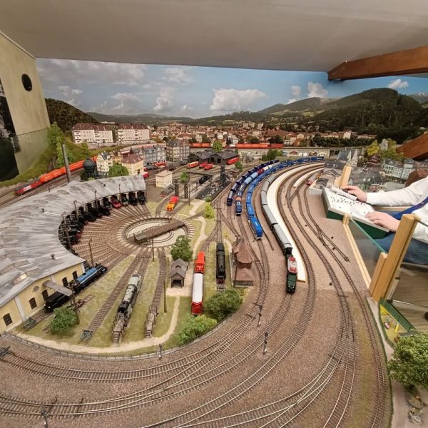 Weihnachtsausstellung des Modelleisenbahnclubs MEC Bruckhäusl am 24.12.2024. Foto: Veronika Spielbichler