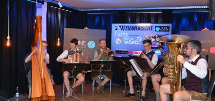 Benefiz Weißwurschtparty in der Zone Kultur.Leben.Wörgl am 8.2.2025. Foto: Veronika Spielbichler