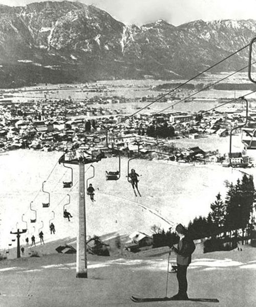 Museumshoagascht "Skifahren damals in Wörgl - Erinnerungen an den Riederberg und Hennersberg" am 15.3.2025. Foto: Josef Horndacher