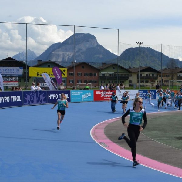Spendenlauf der BFW Wörgl im April 2025. Foto BFW Wörgl