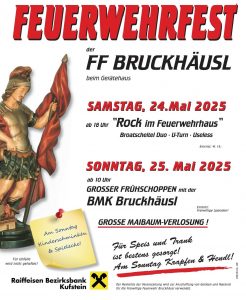 Die FF Bruckhäusl lädt zum Feuerwehrfest. Foto: FF Bruckhäusl