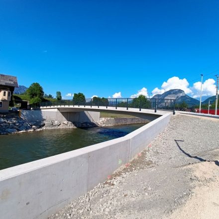 Neue Rendlbrücke am 10. Mai 2025. Foto: Veronika Spielbichler