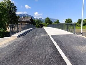 Neue Rendlbrücke am 10. Mai 2025. Foto: Veronika Spielbichler