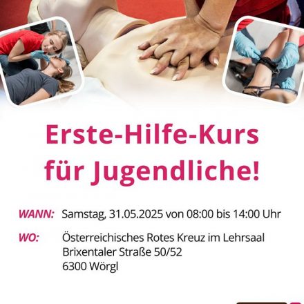 Erste Hilfe Kurs für Jugendliche. Foto: komm!unity