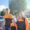 Von links Jakob Wegscheider, Jonas Eichinger und Trainerin Doris Perktold. Foto: SC Wörgl, Perktold