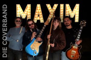Die Coverband Maxim der Gaststubenbühne Wörgl tritt am 7. August 2025 bei der Kurzfilmnacht beim Guggi Festival auf. Foto: Gaststubenbühne Wörgl