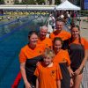 Das Wörgler Schwimmclub-Team mit (v.l.) Simone Aufinger, Peter Petzer, Leopold Götzendorfer, Anne Götzendorfer, Gunter Platzer und Lisa Fagschlunger. Foto: SC Wörgl, Maria Aufinger