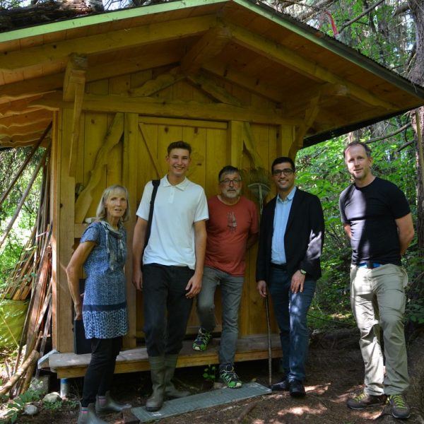 Feuchtbiotop Filz - neue Schutzgebietsbetreuer im Juni 2025. Foto: Veronika Spielbichler