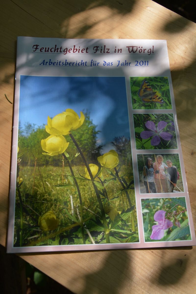 Feuchtbiotop Filz - neue Schutzgebietsbetreuer im Juni 2025. Foto: Veronika Spielbichler