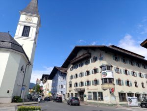 Abbruch Bauprojekt Wörgl Stadtmitte - Baustelleneinrichtung am 2. Juni 2025. Foto: Veronika Spielbichler