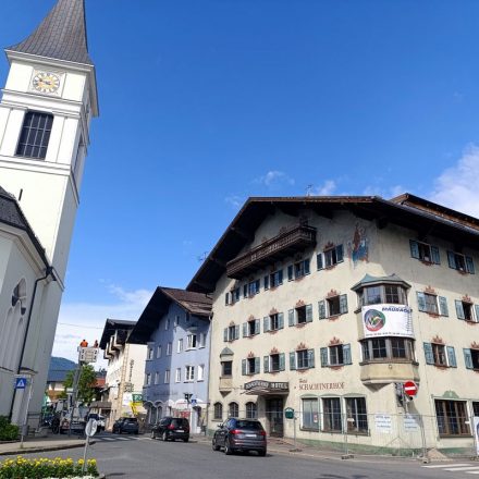 Abbruch Bauprojekt Wörgl Stadtmitte - Baustelleneinrichtung am 2. Juni 2025. Foto: Veronika Spielbichler