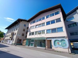 Abbruch Bauprojekt Wörgl Stadtmitte - Baustelleneinrichtung am 2. Juni 2025. Foto: Veronika Spielbichler