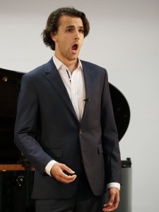 Der Bariton Damiano Capelli aus der Schweiz zählt zu den Studierenden bei der Academia Vocalis. Foto: Academia Vocalis