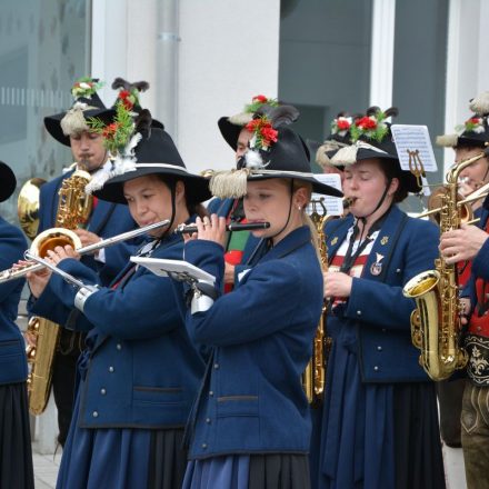 Die BMK Bruckhäusl richtet am 12. Juni 2025 die Marschmusik-Bewertung des Unterinntaler Musikbundes aus. Foto Veronika Spielbichler