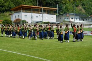 Marschmusik-Bewertung Unterinntaler Musikbund am 12.7.2025 in Bruckhäusl. Foto: Veronika Spielbichler