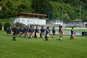 Marschmusik-Bewertung Unterinntaler Musikbund am 12.7.2025 in Bruckhäusl. Foto: Veronika Spielbichler