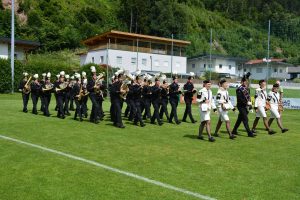 Marschmusik-Bewertung Unterinntaler Musikbund am 12.7.2025 in Bruckhäusl. Foto: Veronika Spielbichler