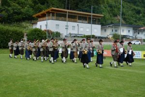 Marschmusik-Bewertung Unterinntaler Musikbund am 12.7.2025 in Bruckhäusl. Foto: Veronika Spielbichler