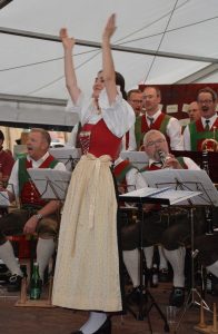 Marschmusik-Bewertung Unterinntaler Musikbund am 12.7.2025 in Bruckhäusl. Foto: Veronika Spielbichler