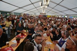Marschmusik-Bewertung Unterinntaler Musikbund am 12.7.2025 in Bruckhäusl. Foto: Veronika Spielbichler