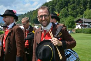 Marschmusik-Bewertung Unterinntaler Musikbund am 12.7.2025 in Bruckhäusl. Foto: Veronika Spielbichler