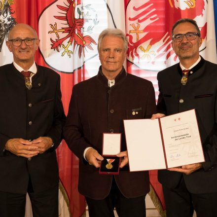 Landesauszeichnung am 15.8.2025. Foto: Land Tirol/Sedlak
