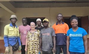 Elisabeth Cerwenka war wieder in Ghana unterwegs. Foto: privat
