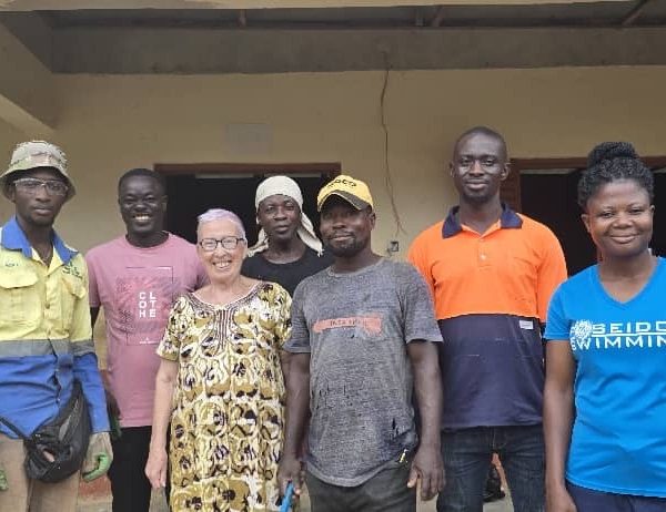 Elisabeth Cerwenka war wieder in Ghana unterwegs. Foto: privat