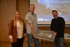 Vortrag Archäologie in Wörgl und Umgebung mit Julia Haas und Roman Lamprechter, Museum Wörgl am 12.9.2025. Foto: Veronika Spielbichler