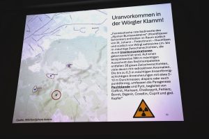 Vortrag Archäologie in Wörgl und Umgebung mit Julia Haas und Roman Lamprechter, Museum Wörgl am 12.9.2025. Foto: Präsentationsfolie