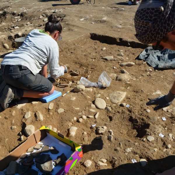 Archäologische Ausgrabungen am Scheiberfeld in Wörgl am 18.9.2025. Foto: Veronika Spielbichler