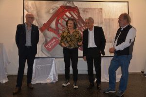 Ausstellung Adi Haaser und Rudi Schwarz von 19.-21.9.2025 in der Galerie am Stadtplatz in Wörgl. Foto: Veronika Spielbichler
