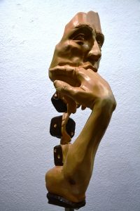 Ausstellung Adi Haaser und Rudi Schwarz von 19.-21.9.2025 in der Galerie am Stadtplatz in Wörgl. Foto: Veronika Spielbichler