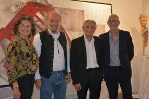 Ausstellung Adi Haaser und Rudi Schwarz von 19.-21.9.2025 in der Galerie am Stadtplatz in Wörgl. Foto: Veronika Spielbichler