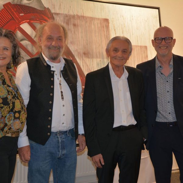 Ausstellung Adi Haaser und Rudi Schwarz von 19.-21.9.2025 in der Galerie am Stadtplatz in Wörgl. Foto: Veronika Spielbichler
