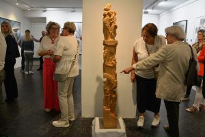 Ausstellung Adi Haaser und Rudi Schwarz von 19.-21.9.2025 in der Galerie am Stadtplatz in Wörgl. Foto: Veronika Spielbichler