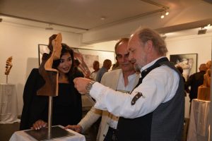 Ausstellung Adi Haaser und Rudi Schwarz von 19.-21.9.2025 in der Galerie am Stadtplatz in Wörgl. Foto: Veronika Spielbichler
