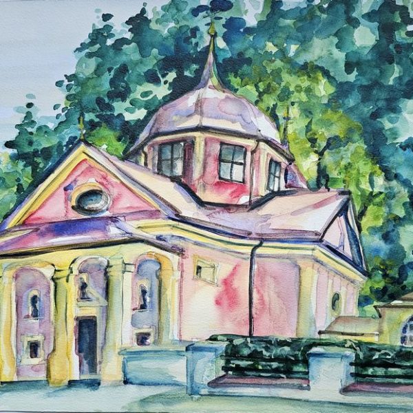 Aquarell von Peter Brandsma. Foto: Peter Brandsma