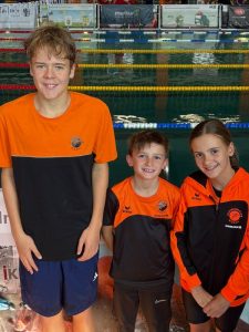 Von links: Jakob Wegscheider, Jonas Eichinger und Lea Eichinger. Foto: SC Wörgl, Niederacher