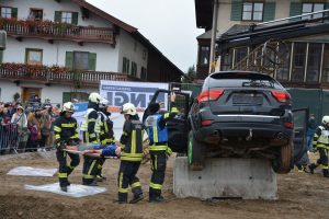 Jahreshauptübung der FF Wörgl am 25.10.2025 auf dem Baustellengelände Wörgl Mitte. Foto: Veronika Spielbichler